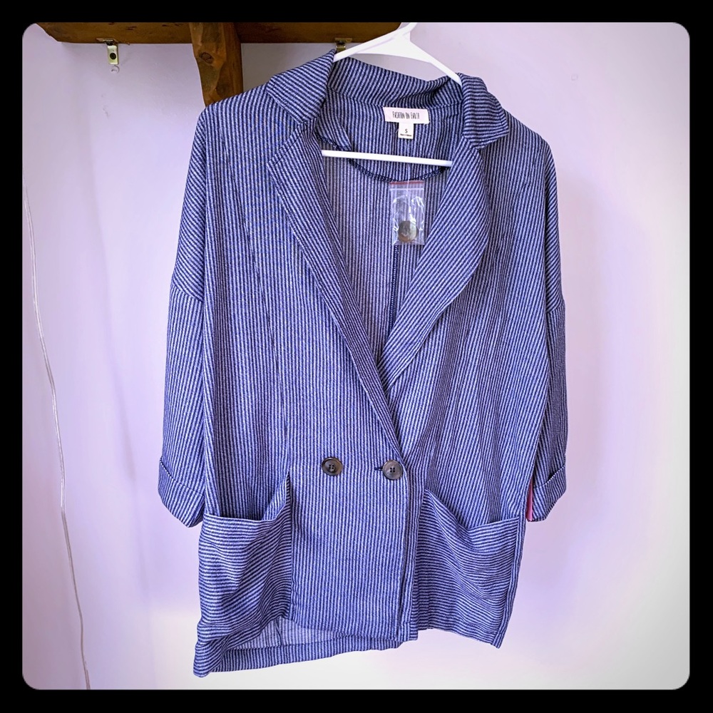 Fashion on Earth Blue Blazer